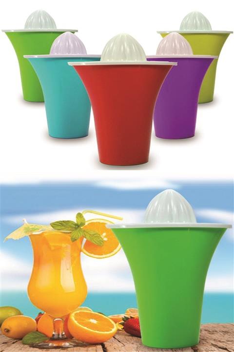 rennway Pratik Bardaklı Hazneli 500 Ml. Portakal Limon Narenciye Sıkacağı