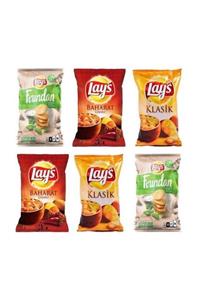 Frito Lay Lays Baharat-fırından-klasik Karışık Gurup Cips 103 Gr X 6 Adet