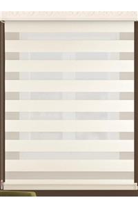 Naza Zebra Perde 90x200 Cm Sdney Krem Modern Perde