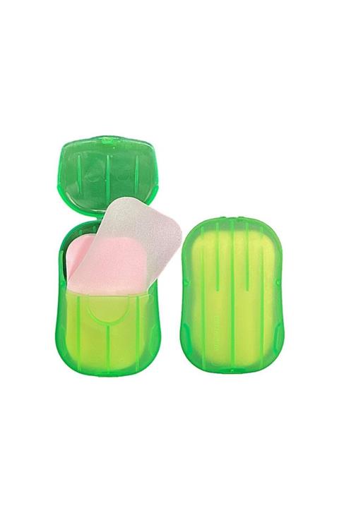 ERA SABUN Kağıt Sabun Elde Eriyen Parfümlü 20'li Yeşil