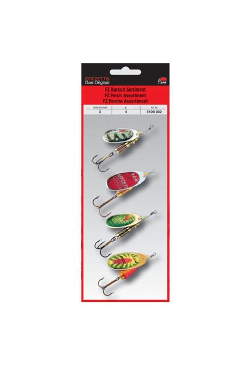 DAM 4gr Effzett Perch Levrek 4'lü Döner Kaşık Set