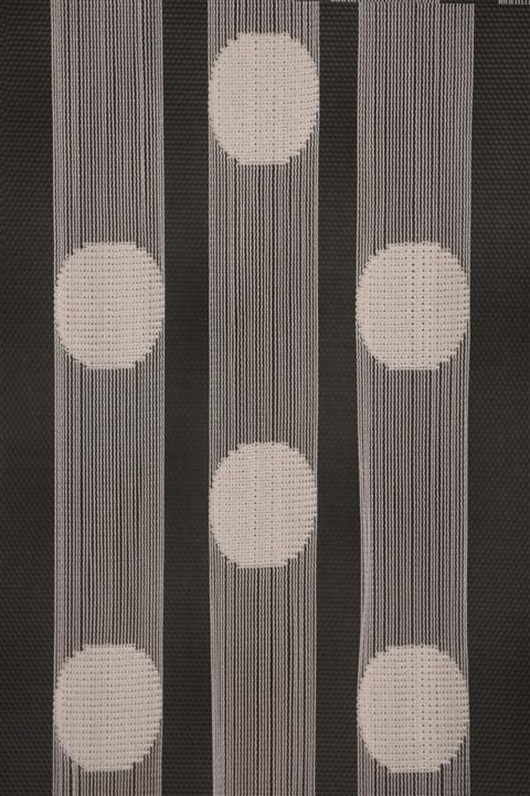 AKÇA TEKSTİL Puanlı Krem Renk Ip Perde Hazır Düğmeleri Dikilmiş 3 mt. Kupon Perde 300*270 cm