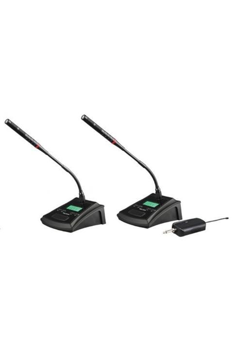 Gold Audio Gx 752 Uhf - Çift Kürsü Mikrofon