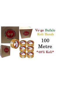 Vege Ve-ge Bufalo 48'li 1 Koli Koli Bandı 100 Metre X 45 mm