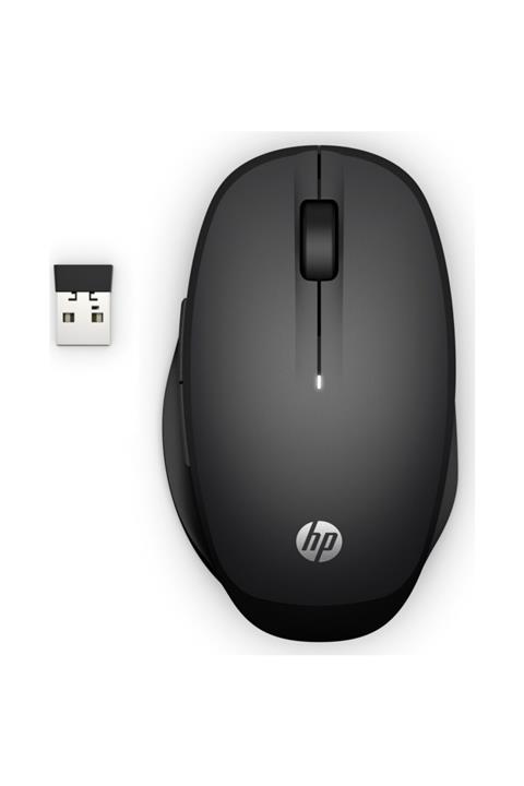 HP 300 Dual Mode Kablosuz Bluetooth Mouse 6cr71aa