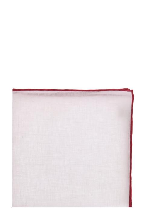 Paola Albizzati Erkek Beyaz Poşet Mendil