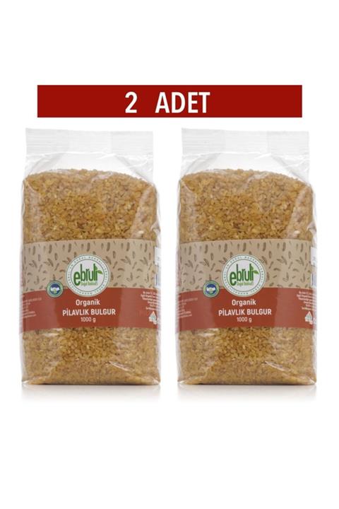 EBRULİ DOĞAL BAKKAL Organik Pilavlık Bulgur 1kg (2 Adet)