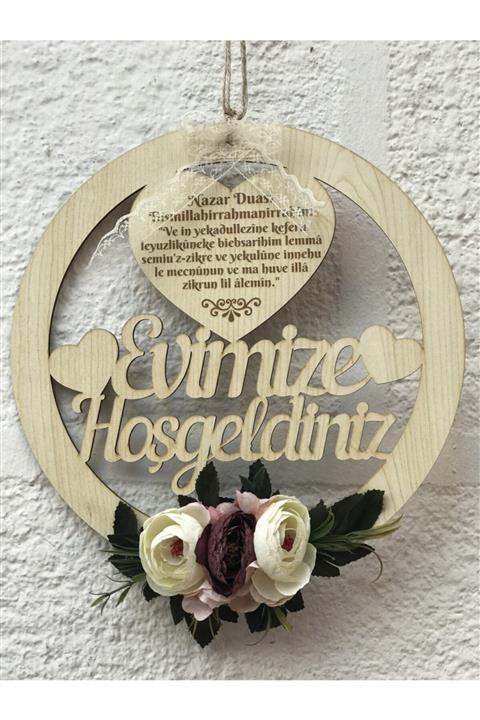 ASİMEL TAÇ & TASARIM Dekoratif Tasarım Isimli Kapı Süsü