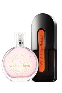 AVON Full Speed Erkek Parfüm Ve Wish Of Love Edt 50 ml Kadın Parfüm Paketi 8681298011644