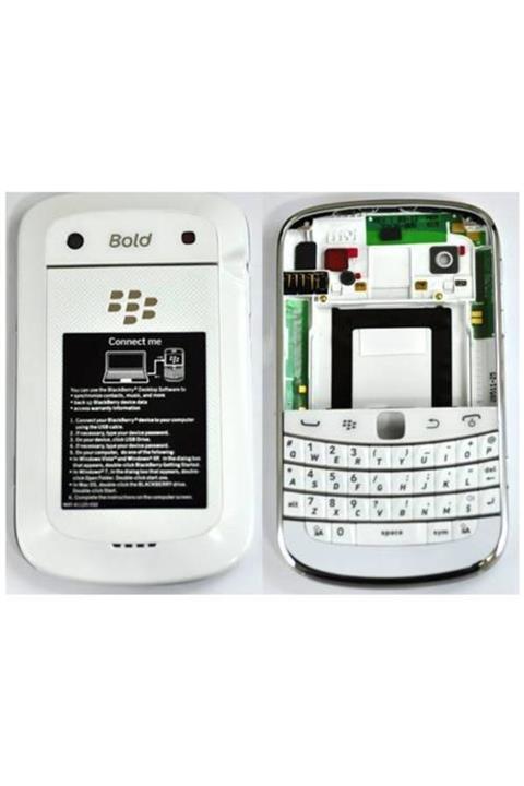 BlackBerry 9900 9930 Kasa Kapak Beyaz