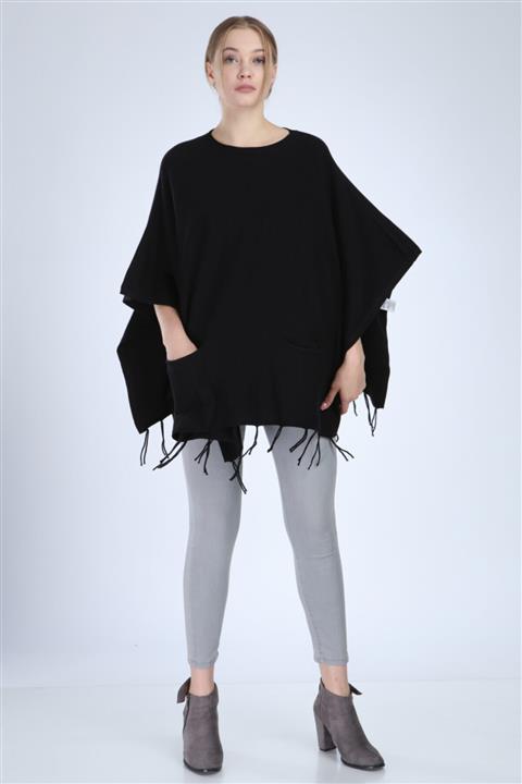 FTZ Püskül Detay Panço - Siyah
