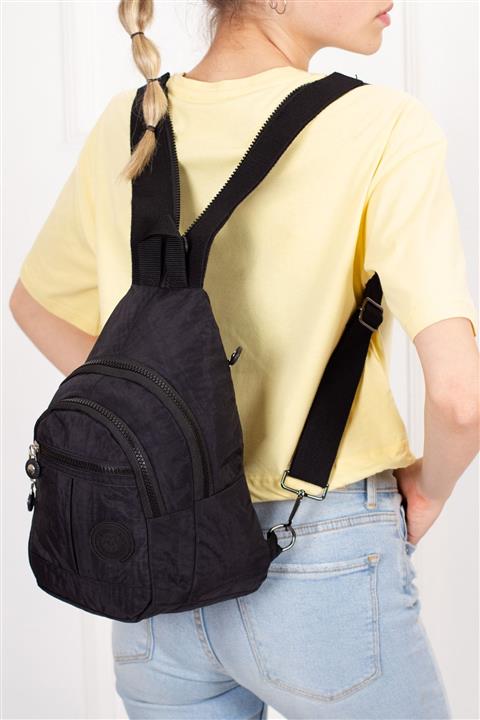 Leyl Günlük Spor Mini Sırt Çantası Su Geçirmez Klinkır Kumaş Tek Kol Çarpraz Çanta