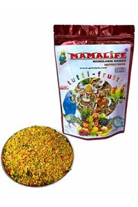 Mamalife Muhabbet Kuşu, Sultan Papağanı Ve Küçük Kafes Kuşları Için Meyveli Mama 1 Kg