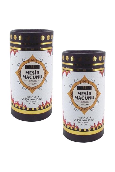 Nurs Mesir Macunu 400GR Ginseng & Çakşır Otu Köklü - 2 adet
