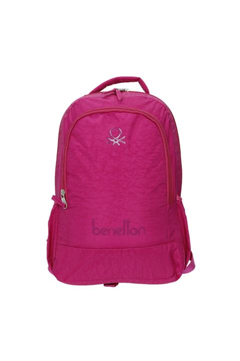 Benetton Unisex Pembe Sırt Çantası Q-045 70001