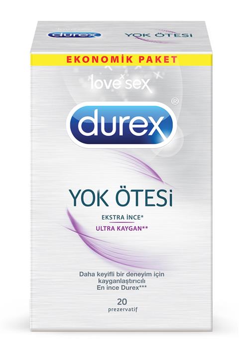 Durex Yok Ötesi Ultra Kaygan 20'Li