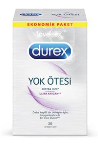 Durex Yok Ötesi Ultra Kaygan 20'Li