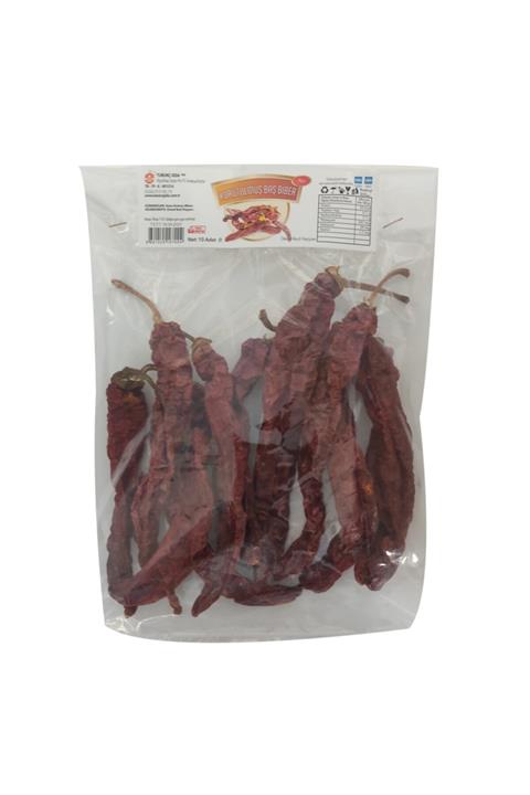 Turunç Gıda Kurutulmuş Baş Biber 10 Adet