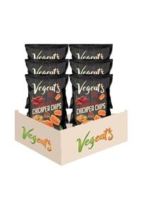 Vegeat's Fırınlanmış Paprika Aromalı Nohut Cipsi 6 Adet Vegan Cips