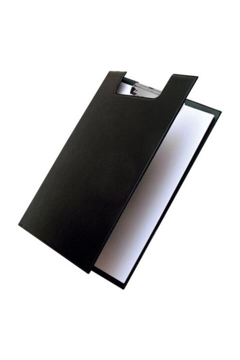 Temat Kapaklı Sekreter Blok Siyah Renk