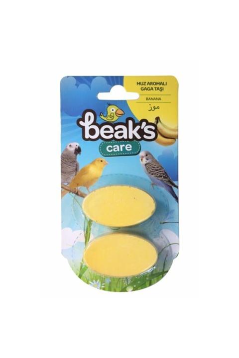 Beaks Care Kuşlar Için Muz Aromalı Gaga Taşı 2 Adet
