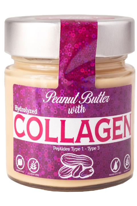 Frapella Kolajenli Yerfıstığı Ezmesi 220 Gr. (22 GRAM KOLAJEN)