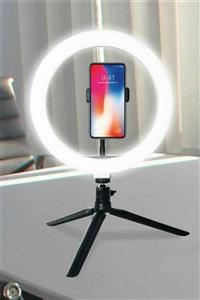 sonx 8inç 20cm Youtube Instagram Tiktok Selfie Stüdyo Video Fotoğraf Ring Light Tripod Led Halka Işık