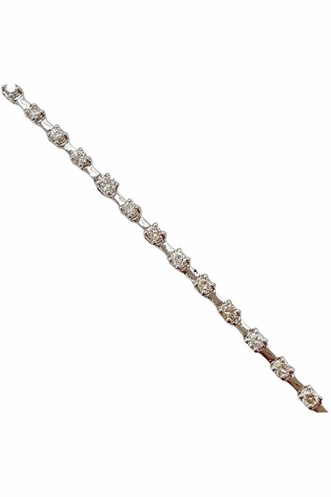CiGOLD Pırlanta Bileklik 18 Ayar Altın 0,60 Ct 6275