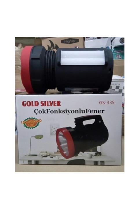 Aydınlı Gold Sılver Gs-335 10 Watt + 22 Smd Led'li Işıldaklı Projektör