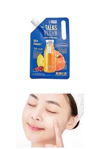 Missha Sağlıklı Bir Görünüm Sunan Vegan Uyku Maskesi Talks Vegan Squeeze Pocket Sleeping Mask(Skin Fitness)