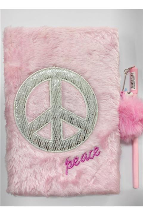 Asel Kırtasiye Peluş Defter Ve Peluş Kalem Seti