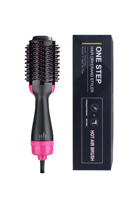 ESSAHEDİYE One Step Seramik Uçlu Saç Düzleştiricisi Fön Tarağı