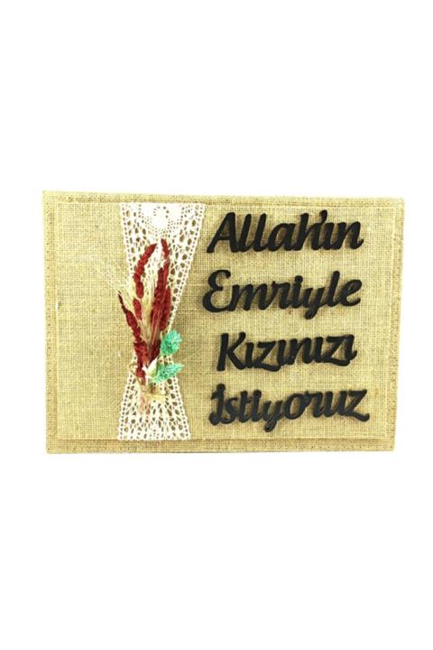 Şekerci İsmet Gondol Kız Isteme Yazılı Madlen Çikolatalık Çiçekli