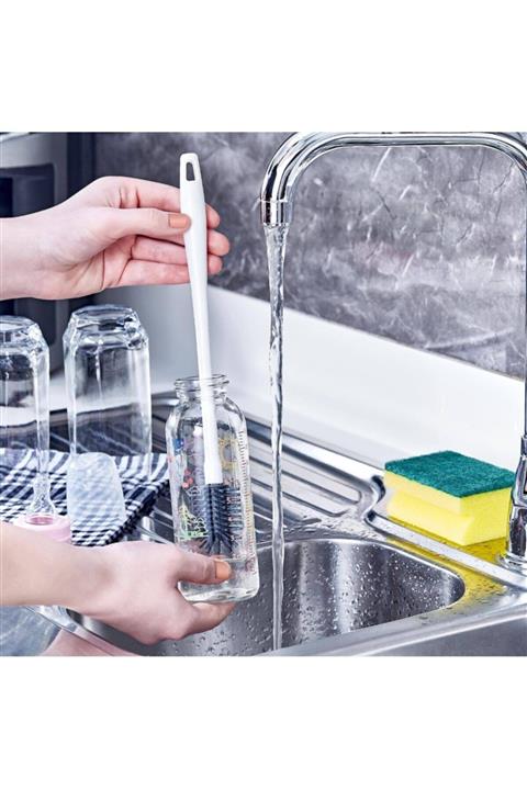 Zeylina Home Silikon Biberon Ve Şişe Temizleme Fırçası