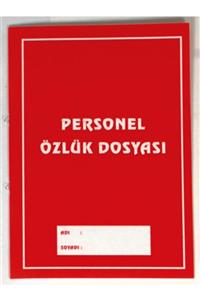 Gültaş Personel Özlük Dosyası 24 Yaprak Karton Kapak (25'Lİ PAKET)