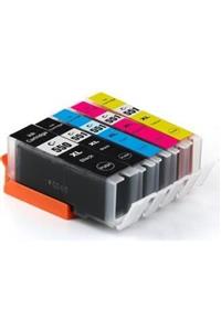 Canon Pixma Ip-7250 550xl-551xl Cmyk Muadil Kartuş Seti