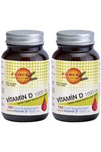 Force Nutrition Vitamin D 1000 Iu 2 Kutu 240 Tablet Skt 11-2022