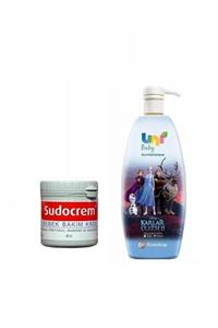 Uni Baby Frozen Saç Ve Vücut Şampuanı 700 ml+Sudocrem 60 gr