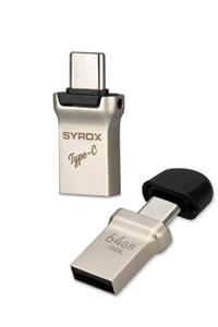 Syrox 64gb Type-c Usb Otg Metal Flash Bellek