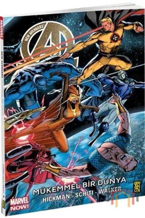 Gerekli Şeyler Yayıncılık New Avengers Marvel Now 4. Cilt Mükemmel Bir Dünya