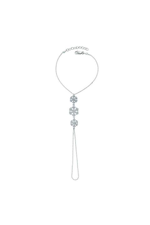 Gumush Gümüş Kar Tanesi Şahmeran  Bileklik