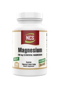 NCS Magnezyum Bisglisinat Taurat Malat 200mg 180 Tablet Magnesium