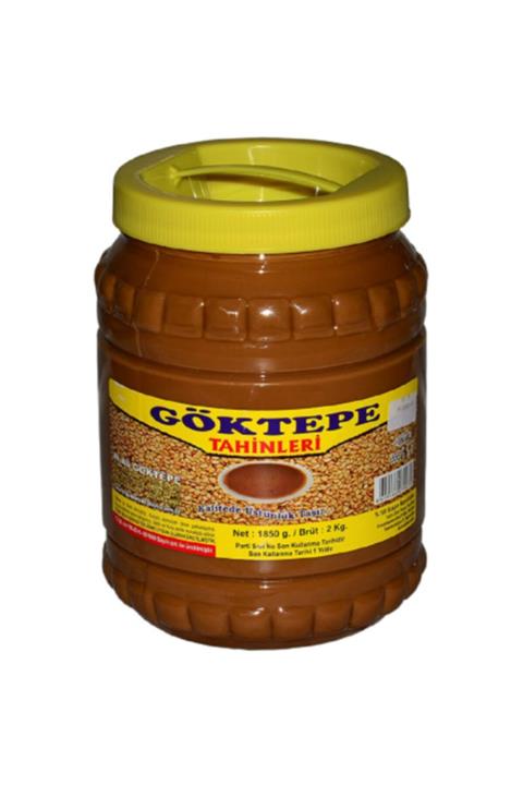 Göktepe Kepekli Bozkır Tahini Plastik Kutu 2 Kg