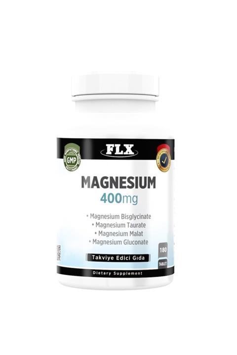 FLX Magnesium elemental complex 400 Mg 180 tablet Magnezyum Elementleri