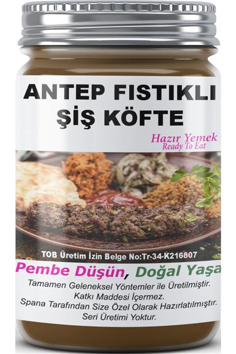 SPANA Ev Yapımı Katkısız Antep Fıstıklı Şiş Köfte 330gr