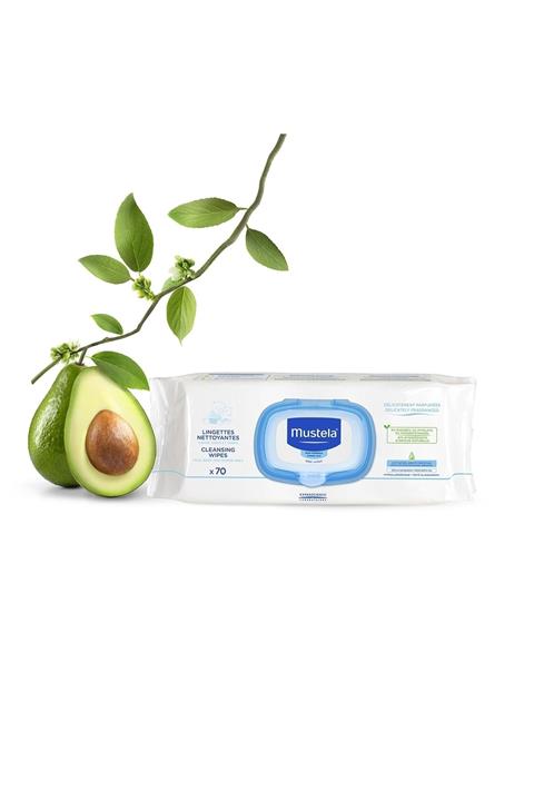 Mustela Cleasing Wipes Islak Mendil 70 Adet (Normal Ciltler İçin)