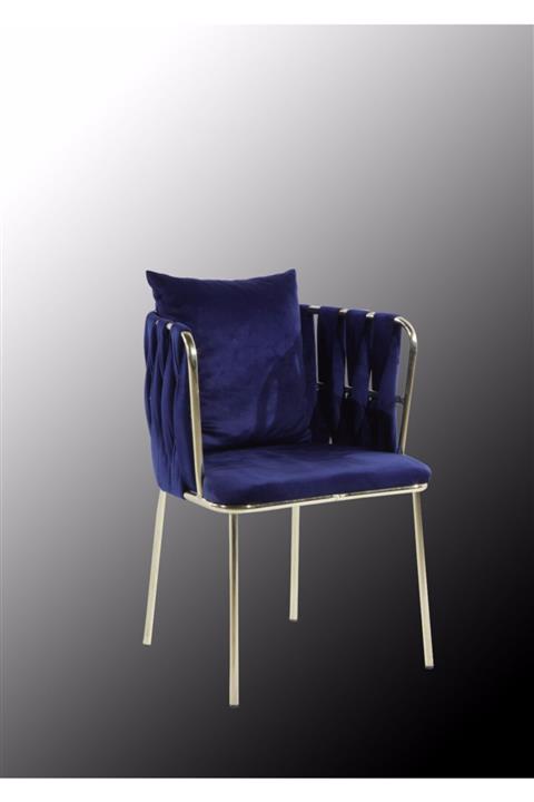 BY ORHAN GÜZEL Tekli Parlement Mavi Gözde Sandalye