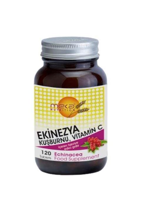 Meka Nutrition Echinacea Ekinezya Kuşburnu Vitamin C 120 Tablet