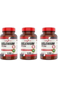 Nevfix Selenyum Selenium 200 Mcg 120 Tablet X 3 Kutu