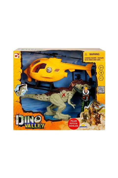 Sunman Marka 42084 Sesli Ve Işıklı Dino Valley Helikopter Oyun Seti Kategori: Oyuncak Helikopter Ve